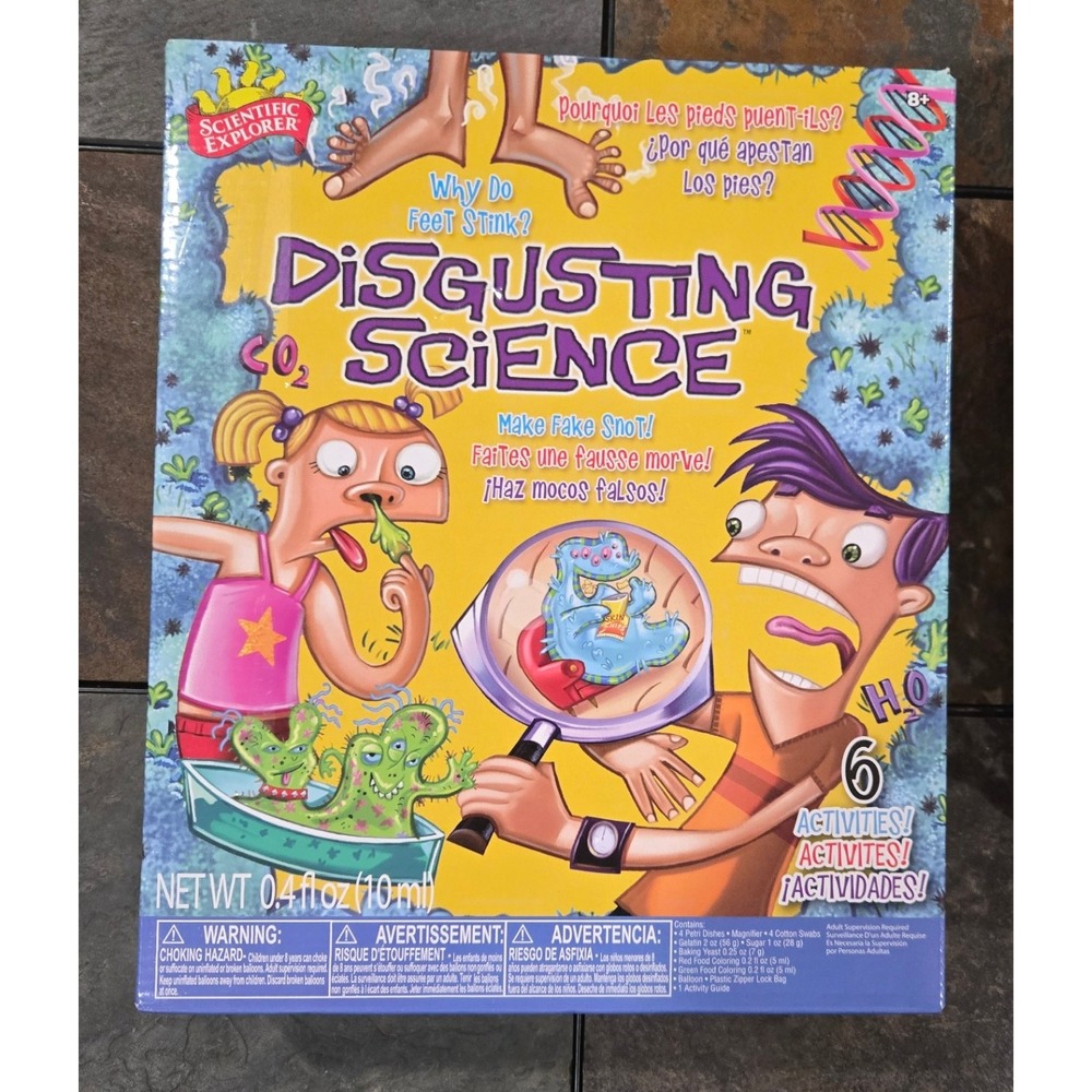 Scientific‎ Explorer Disgusting Science Kit (Ages 8+)